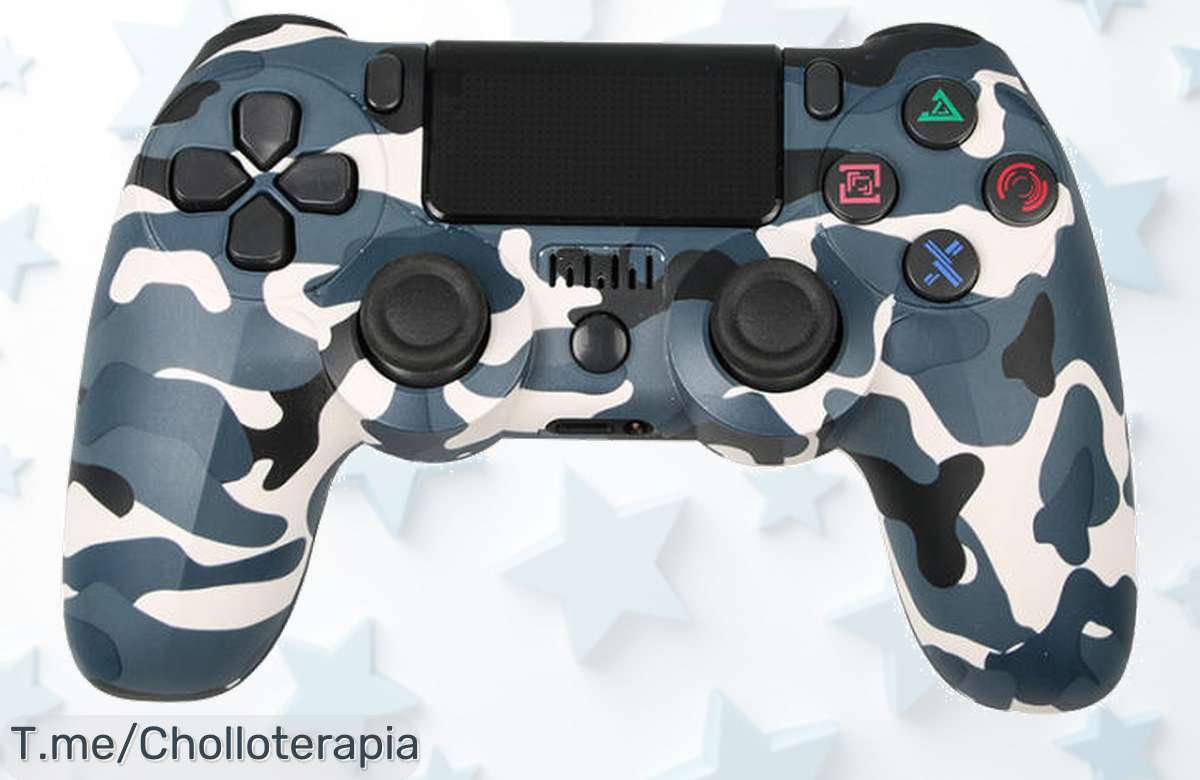 Descubre el Mando Inalámbrico que Cambiará tu Juego con Bluetooth y vibración: ¡super chollo para disfrutar al máximo! Compra ahora antes de que se agote esta oferta única.