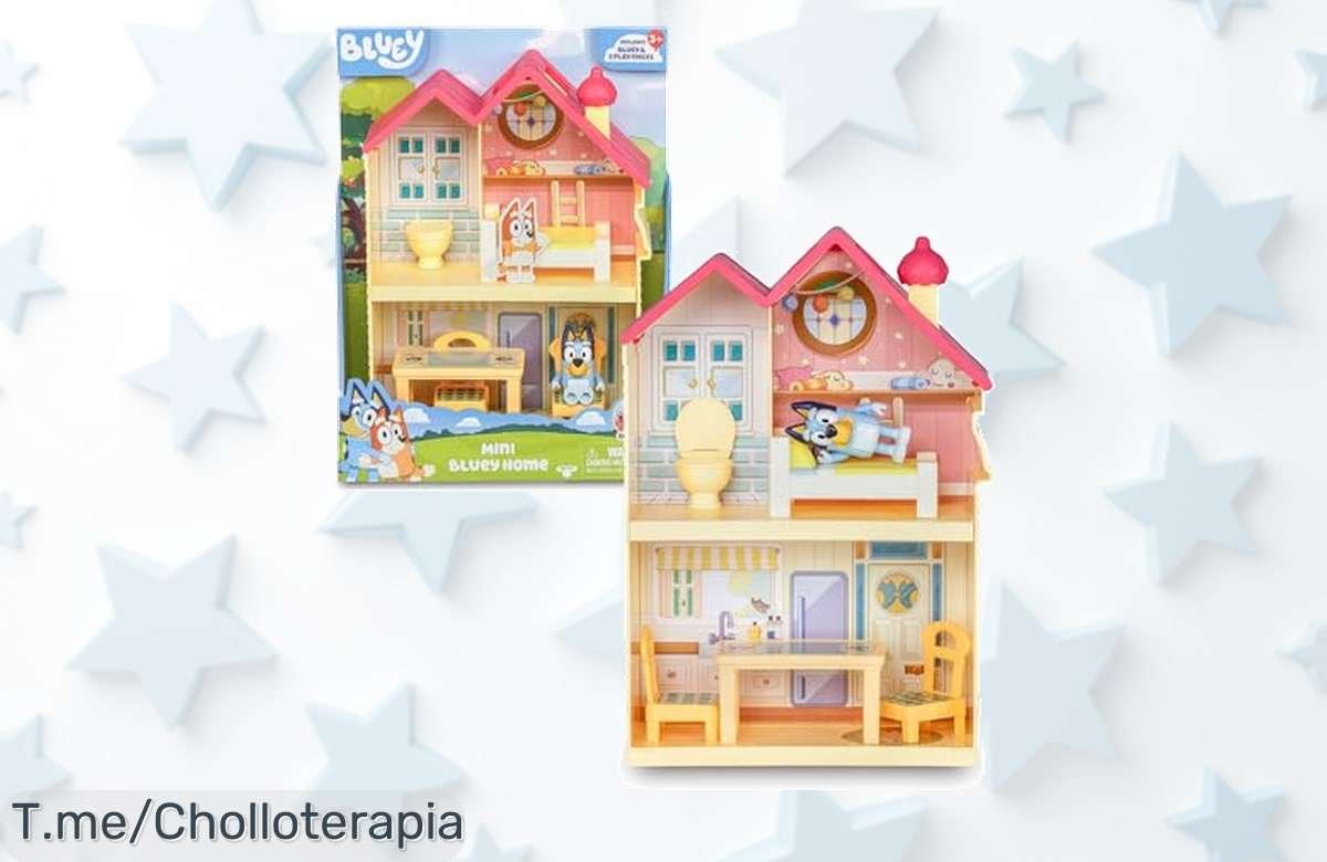 Descubre el Mini Heeler Home Playset de Bluey a un precio loco, con figura articulada y diversión ilimitada. ¡No te pierdas este ofertón único! Compra ahora antes que se agoten.