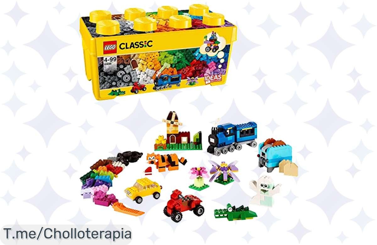 Descubre el Ofertón del LEGO 10696: ¡35 Colores y Piezas Especiales para Desatar la Creatividad de tu Niño! Aprovecha este Precio Loco, ¡stock Limitado!