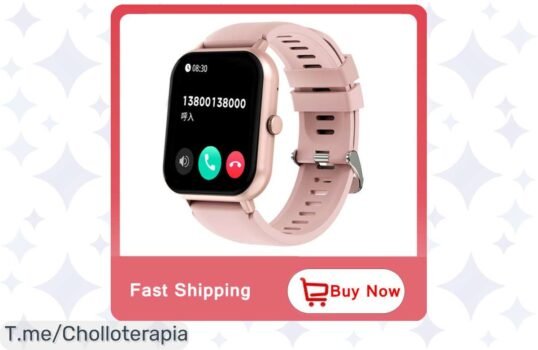 Descubre el Reloj Inteligente que Cambiará tu Vida: Pantalla Táctil de 183” y Altavoz Integrado para No Perderte Nada, ¡Atrapa Este Ofertón Antes de Que Se Agote!