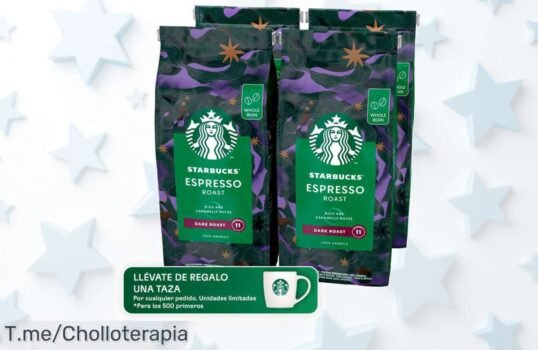 Descubre el Sabor Irresistible del Grano Espresso Roast de Starbucks en Un Súper Chollo de 1,8kg ¡No Dejes Pasar Esta Oportunidad Única Y Compra Ahora Antes Que se Agote!