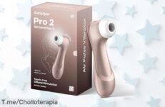 Descubre el Satisfyer Pro 2, una maravilla con 11 potentes intensidades que te llevará a clímax sin contacto ¡Aprovecha este chollo antes de que se acabe!