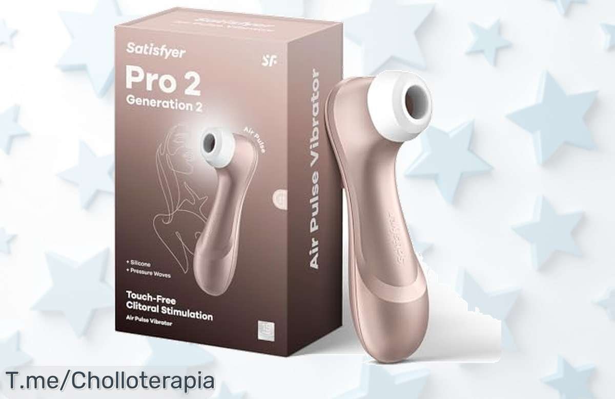 Descubre el Satisfyer Pro 2, una maravilla con 11 potentes intensidades que te llevará a clímax sin contacto. ¡Aprovecha este chollo antes de que se acabe!