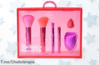 Descubre el Set de Brochas y Esponjas Beter a un precio loco, con acabado perfecto y magia en tu rutina de belleza ¡Aprovecha este ofertón antes que se acabe!