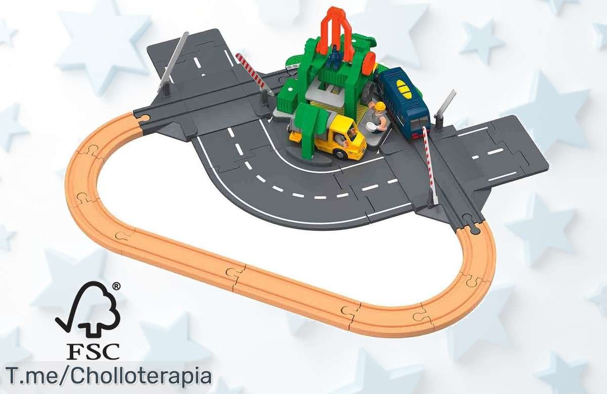 Descubre el Set de Vías y Comisaría que transforma tu juego en una aventura social nunca vista, ¡aprovecha este ofertón antes de que se agote!