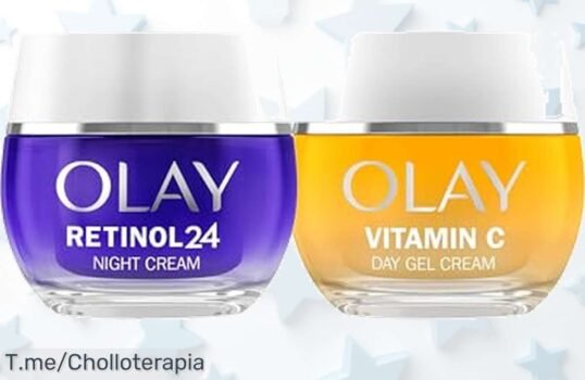 Descubre el Super Chollo Olay: Pack de 2 Cremas con Retinol24 y Vitamina C para una Piel Radiante Desde El Primer Uso ¡Oferta Limitada Que No Puedes Dejar Pasar!