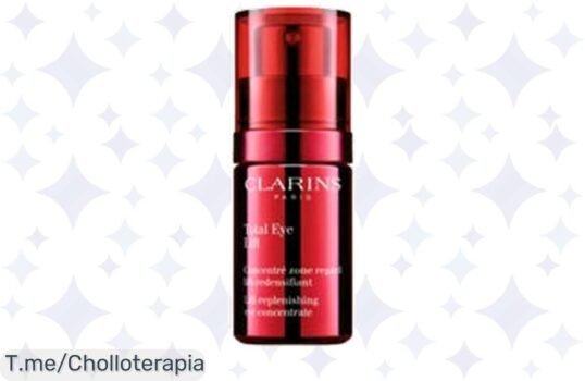 Descubre el Total Eye Lift de CLARINS, el contorno de ojos que ilumina y rejuvenece tu mirada Aprovecha este ofertón limitado y dile adiós a las ojeras hoy mismo