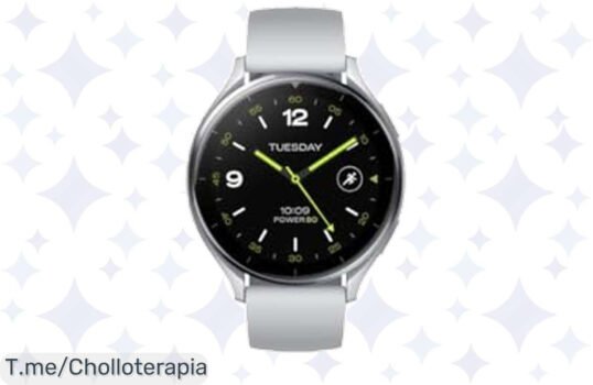 Descubre el Xiaomi Watch 2: elegancia y ligereza con funciones increíbles ¡Aprovecha este super chollo limitado y conquista cada reto a un precio loco ya!