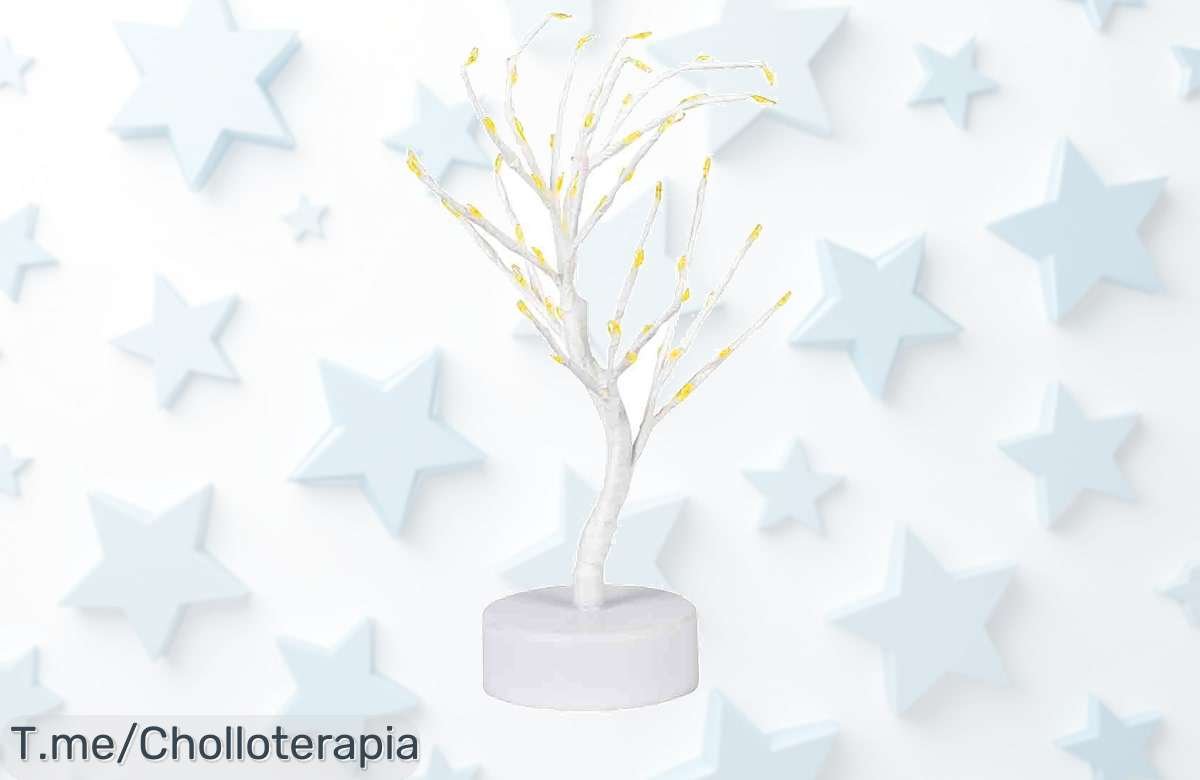 Descubre el árbol luminoso de 54 LED que transformará tu hogar a un precio loco; ilumina tus espacios y sorprende a todos. ¡Oferta limitada, actúa ya!