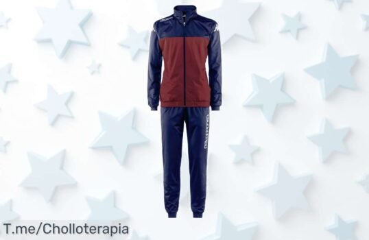 Descubre el chándal deportivo Kappa para hombre a un precio loco, cómodo y fresco para tus entrenamientos ¡Aprovecha este ofertón antes de que se agoten!