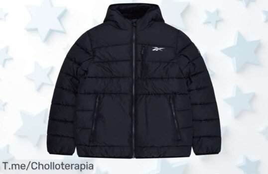 Descubre el chaquetón Reebok Glacier Shield y prepárate para el invierno con un super chollo que te mantendrá abrigado y cómodo No lo dejes escapar, ¡compra ya!