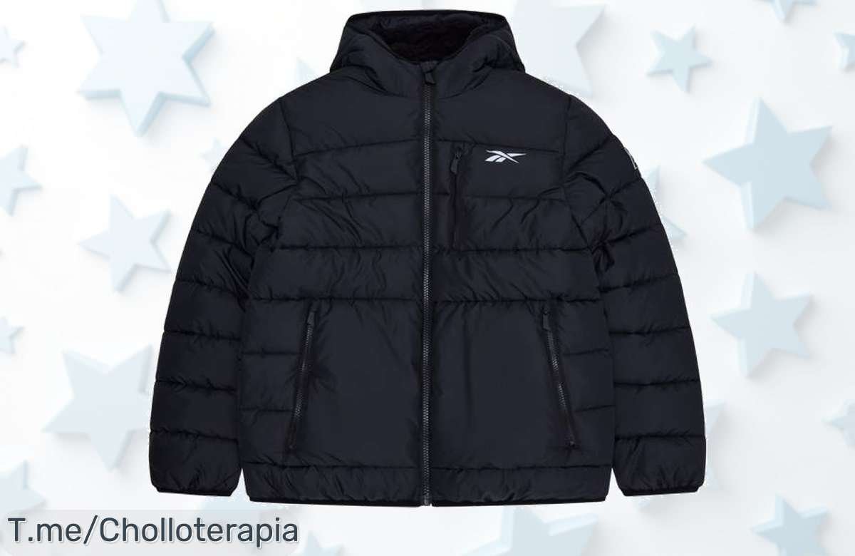 Descubre el chaquetón Reebok Glacier Shield y prepárate para el invierno con un super chollo que te mantendrá abrigado y cómodo. No lo dejes escapar, ¡compra ya!