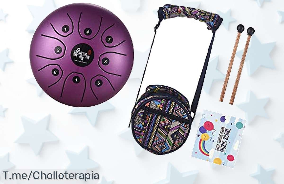 Descubre el chollazo del Btuty Tambor de Lengüetas a un precio loco y crea música mágica. Usa el cupón ahora y no te pierdas este ofertón antes que se agote.