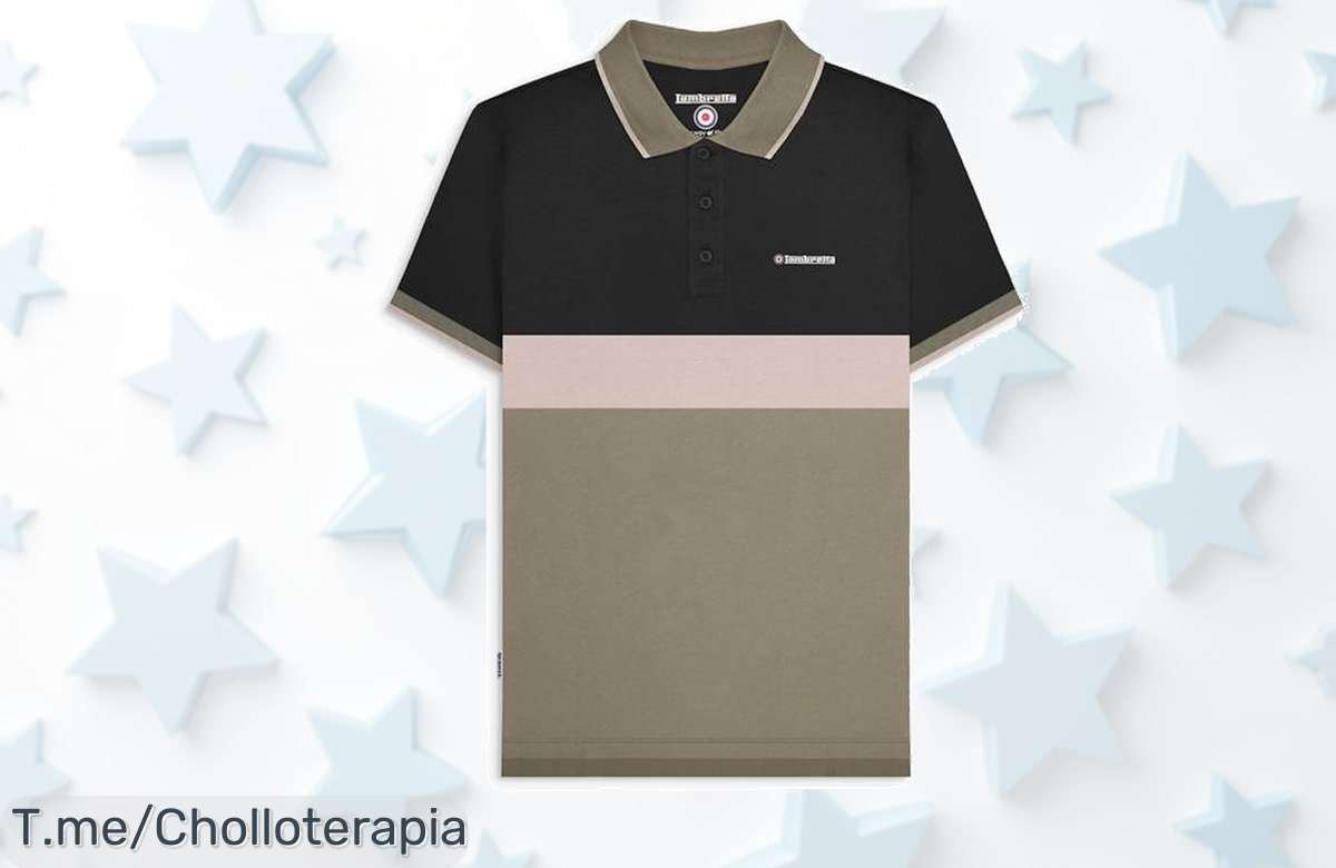 Descubre el chollazo del año: Polo Lambretta Contrast Panel para hombre con estilo único y diseño moderno. ¡Aprovecha este ofertón antes de que se agote!