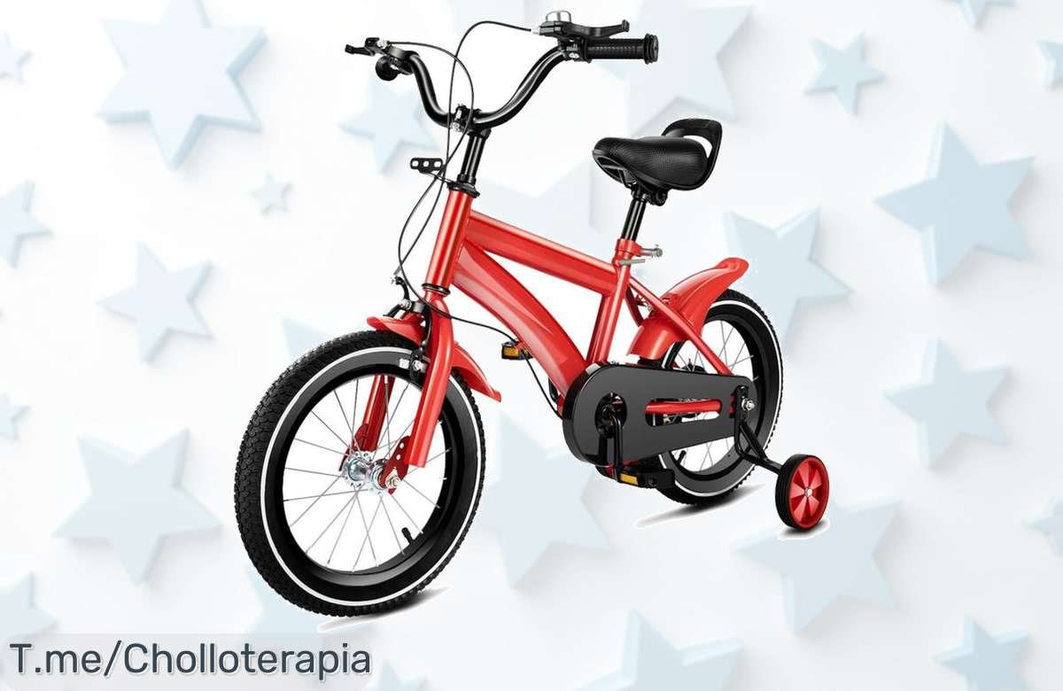 Descubre el chollo de la bicicleta perfecta para tus peques: diversión y sonrisas aseguradas. ¡No te quedes sin ella, oferta limitada que no volverá!