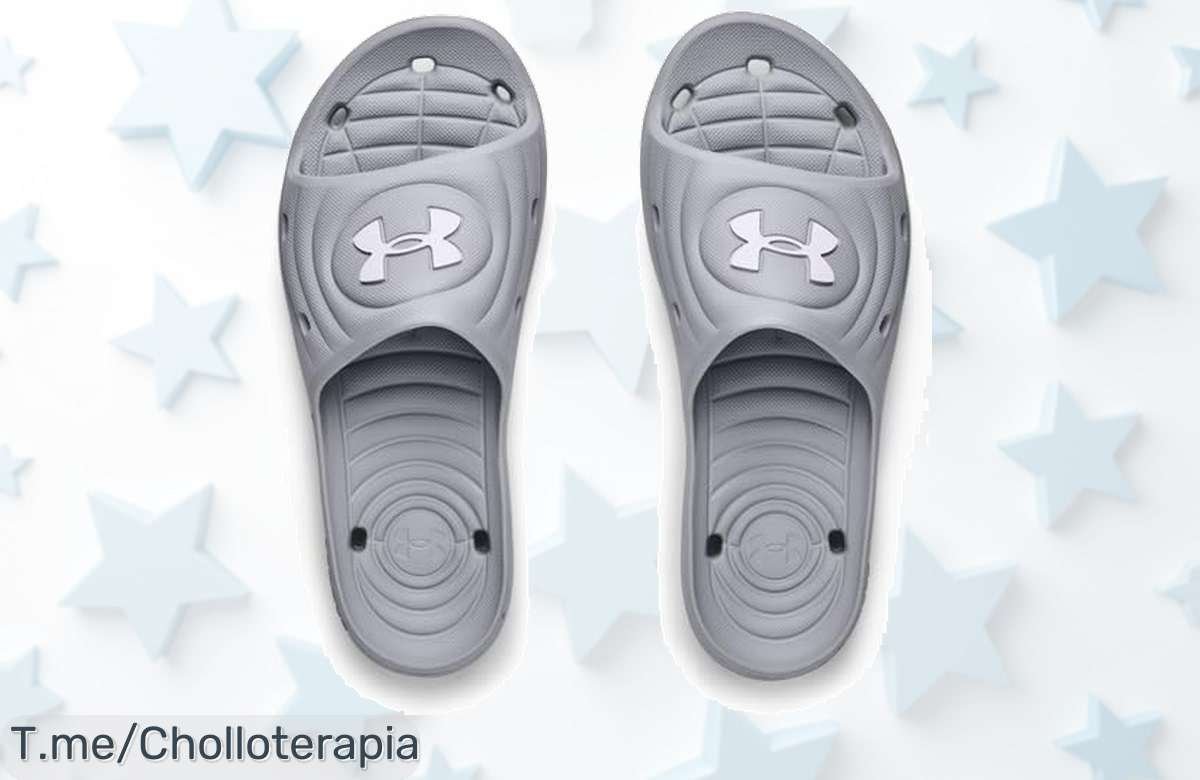 Descubre el confort inigualable de las sandalias Under Armour: diseño versátil y antideslizantes a un precio loco. ¡No te quedes sin ellas, actúa ya antes de que se agoten!