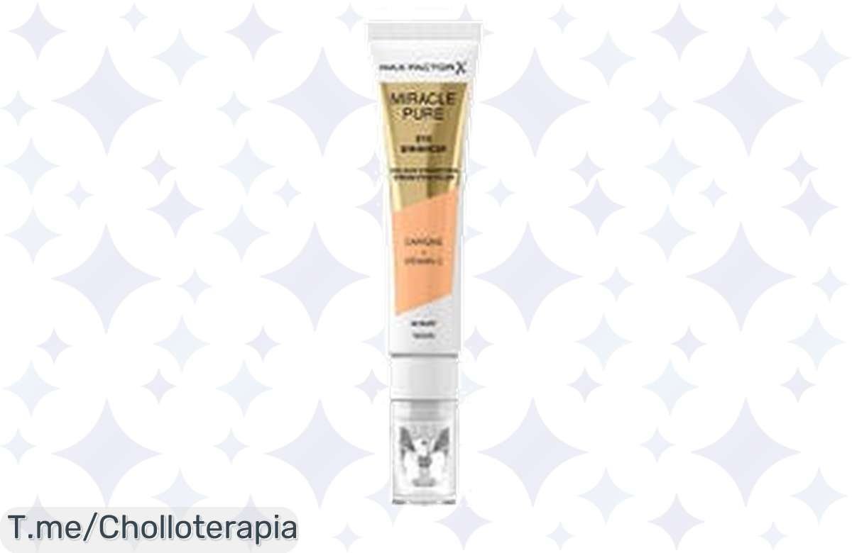 Descubre el corrector MAX FACTOR y elimina ojeras al instante, luciendo fresca. ¡No dejes escapar este ofertón único! Consíguelo ya antes de que se agote.