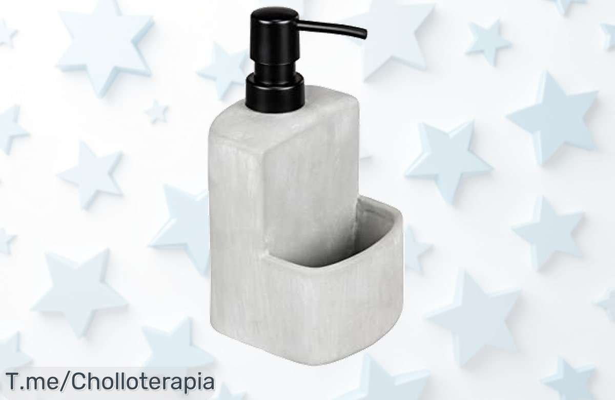 Descubre el dispensador de detergente Festival: un diseño elegante y fácil de usar que transforma tu cocina. Aprovecha este chollo único, ¡compra ya antes que se agote!