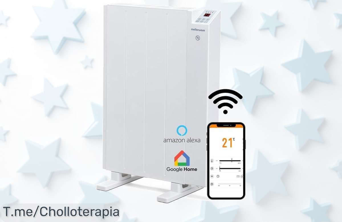 Descubre el emisor térmico Mellerware Comfy a un precio loco, calienta tu hogar en segundos y disfruta de su funcionalidad WIFI. ¡Oferta limitada, compra ya!
