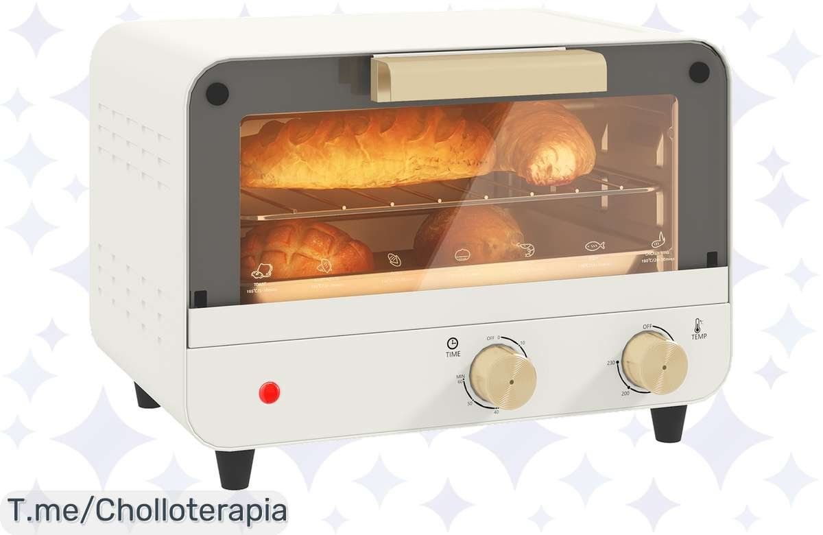 Descubre el horno eléctrico HOMCOM: cocina como un chef con temporizador y temperatura ajustables, aprovecha este super chollo antes que se agote ¡Compra ya tu oferta única!