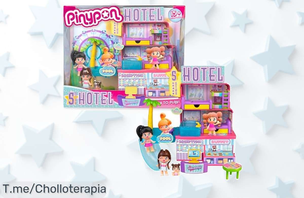Descubre el hotel 5 estrellas de Pinypon a un precio loco: ¡aventuras infinitas para tus peques! Aprovecha este ofertón antes que se agote, actúa ya y sorpréndelos.