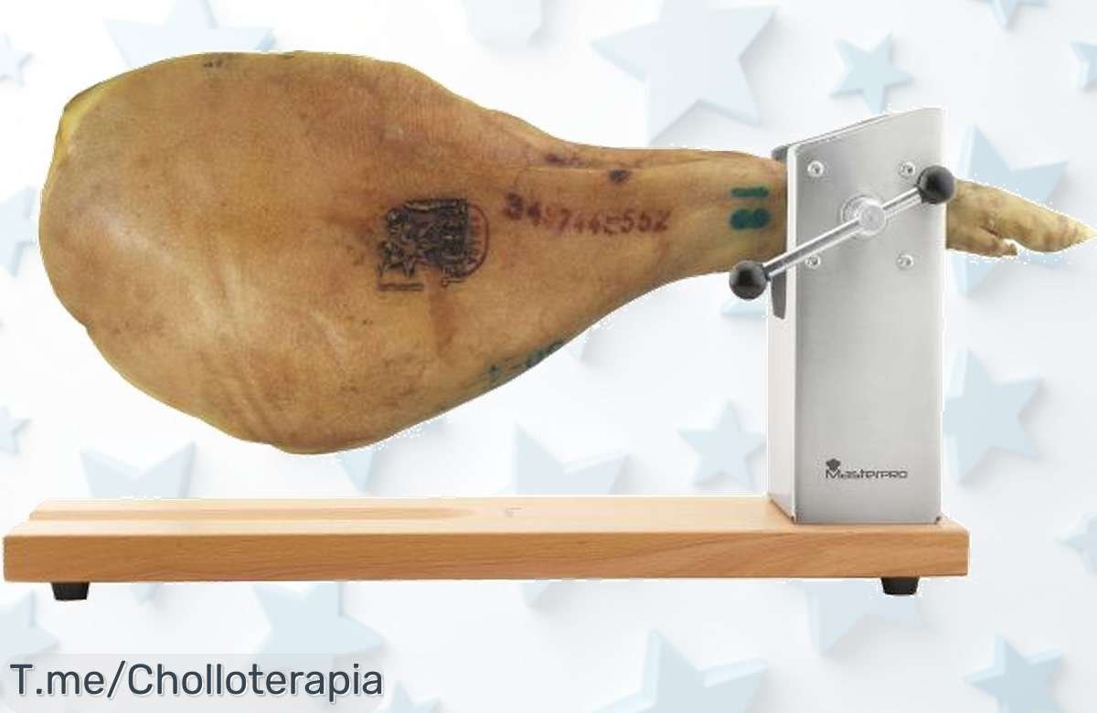 Descubre el jamonero Bergner Masterpro, ¡un super chollo que transformará tus reuniones en delicias inolvidables! Oferta limitada, compra ahora antes de que se agote.