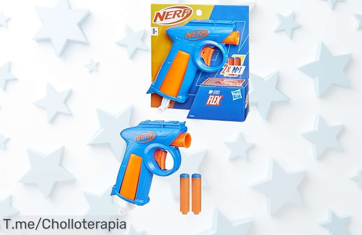 Descubre el lanzador Nerf N Series: precisión y velocidad nunca vistas a un precio loco. ¡Aprovecha este ofertón limitado y sé el rey del juego, compra ya!