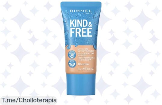 Descubre el ofertón de Rimmel Kind & Free, hidratación y unificación para tu piel sensible ¡No te quedes sin él! Aprovecha este precio loco antes de que se agote