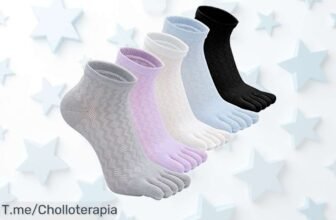 Descubre el ofertón de calcetines con 5 dedos que mejorarán tus pasos mientras haces deporte, ¡hoy a precio loco! La comodidad y protección que necesitas, compra ya antes de quedarte sin ellos