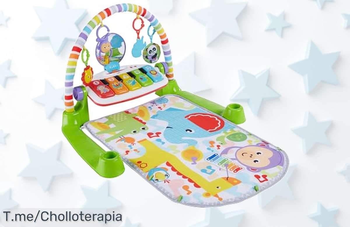 Descubre el ofertón del GimnasioPiano: 4 modos de juego y teclado luminoso que harán aprender a tu bebé mientras se divierte. ¡No te quedes sin el tuyo, compra ya!