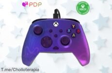 Descubre el ofertón del PDP Rematch Purple Fade para Xbox: mando personalizado con cable USBC de 2,4 metros ¡No te pierdas este super chollo! Compra ahora antes que se agote