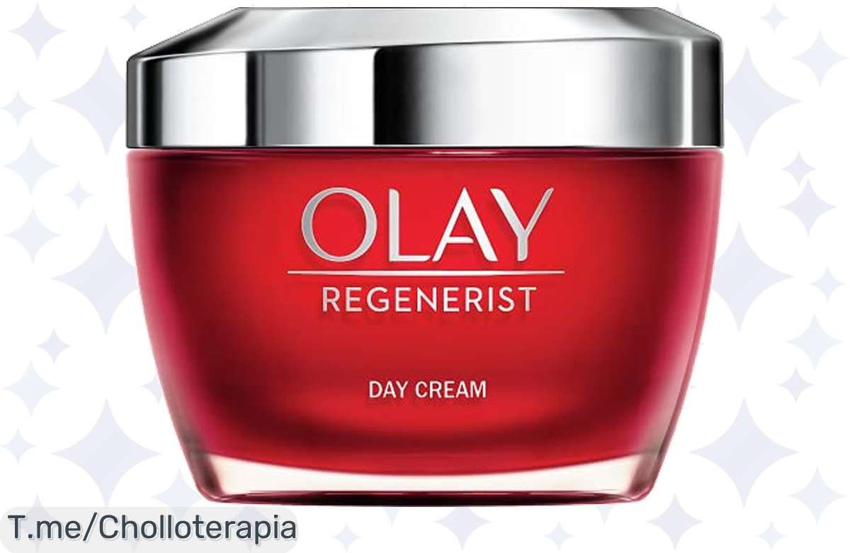 Descubre el ofertón del día: Olay Regenerist Crema Facial con Niacinamida y Péptidos, ¡hidratación intensa por 24 horas! No dejes pasar este super chollo, compra ahora antes que se agote.