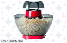 Descubre el palomitero Cecotec Fun&Taste: ¡Palomitas listas en 3 minutos! Cómpralo ahora y disfruta de comida saludable con un precio loco, solo por tiempo limitado