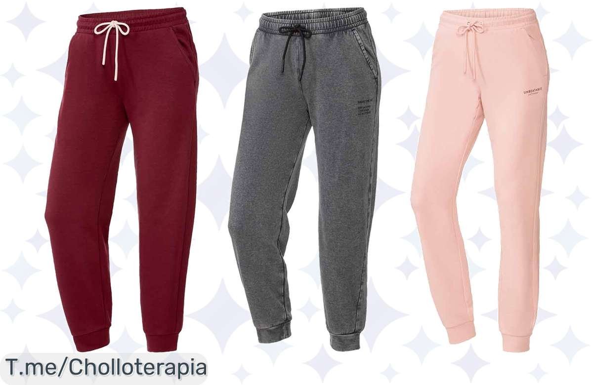Descubre el pantalón de chándal más cómodo y chic del momento, con bolsillos y ajuste perfecto a un precio loco. ¡Aprovecha este ofertón antes que se agote!