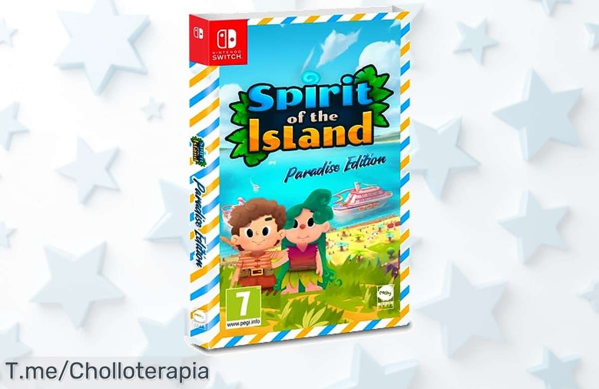 Descubre el paraíso en tu Nintendo Switch con un super chollo impresionante: Construye tu isla soñada y hazla brillar. ¡Compra ya antes de que se agote!