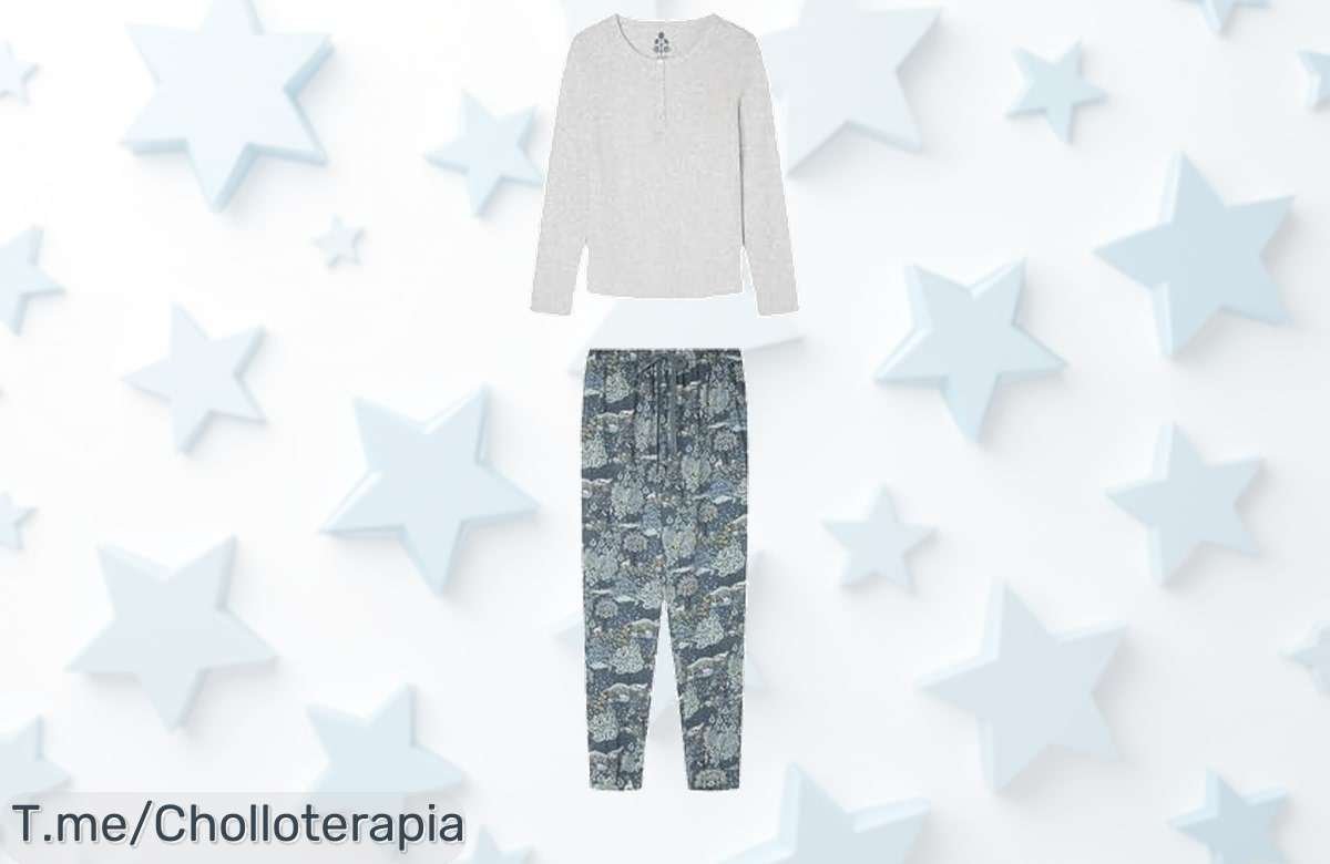 Descubre el pijama largo Daily Nordic Botanical de Women’secret: ¡super chollo para tu comodidad! Estilo único y confort inigualable, no te quedes sin el tuyo, oferta limitada.
