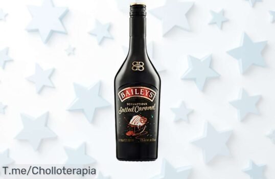 Descubre el sabor celestial de Baileys Salted Caramel, un super chollo que hará tus momentos especiales aún más deliciosos ¡No te quedes sin él, compra ya antes de que se agote!