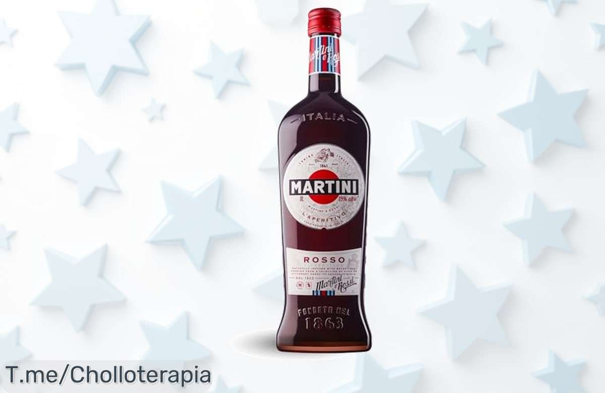 Descubre el sabor único de MARTINI Rosso, un vermut dulce que convierte tus aperitivos en celebraciones irresistibles. ¡Super chollo disponible solo por tiempo limitado!