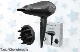 Descubre el secador Rowenta Ultra Silence, la maravilla silenciosa que elimina el frizz y transforma tu peinado en un momento placentero ¡Aprovecha este ofertón antes de que se agote!