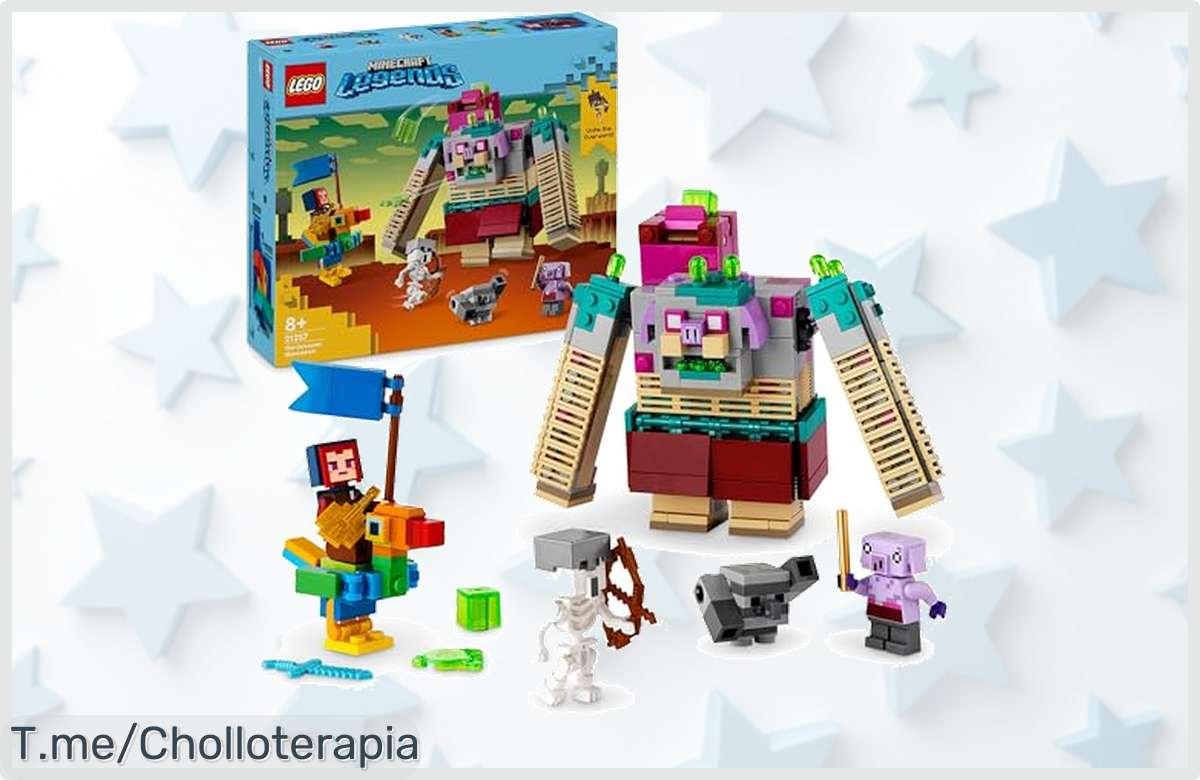 Descubre el set LEGO Minecraft Legends El Duelo contra el Devorador, un ofertón único que estimulará su imaginación. ¡Apresúrate antes de que se agote!