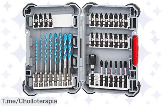 Descubre el set de Bosch, ¡35 uds con resistencia extrema y perforación precisa! Super chollo irrepetible que transformará tus proyectos Compra ahora antes de quedarte sin él