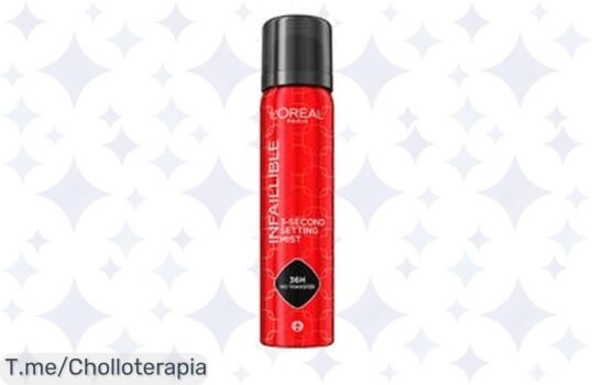 Descubre el spray fijador de maquillaje L'OREAL PARIS a un precio loco y asegura tu look radiante todo el día, ¡oferta limitada que no puedes dejar escapar!