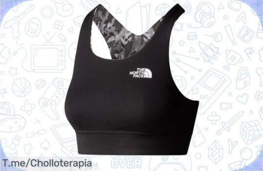 Descubre el sujetador deportivo reversible de The North Face a un precio loco: dos looks en uno para sentirte increíble mientras haces ejercicio ¡Hazlo tuyo ya, oferta limitada!