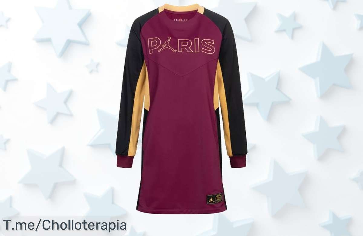 Descubre el super chollo: Sudadera Vestido PSG Paris Saint-Germain con estilo Nike AIR JORDAN, ¡no te quedes sin la tuya! Oferta limitada que vuela, actúa ya.
