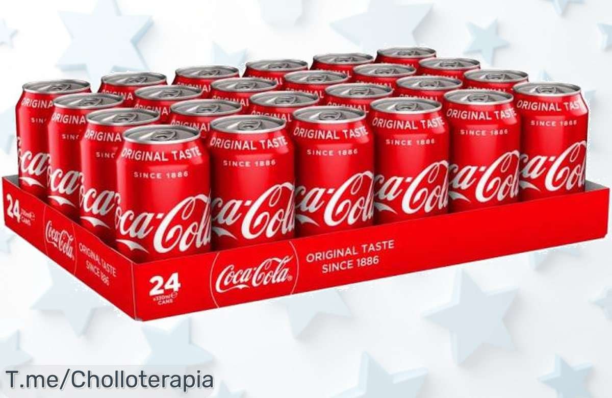 Descubre el super chollo de CocaCola 24 Latas: refrescos que alegran cada sorbo y momentos especiales. Oferta limitada, ¡compra ahora antes que se agoten!