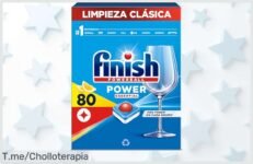 Descubre el super chollo de Finish Powerball: 80 pastillas de limón para una limpieza rápida sin esfuerzo ¡No te quedes sin tu ofertón, compra ahora y transforma tus días!