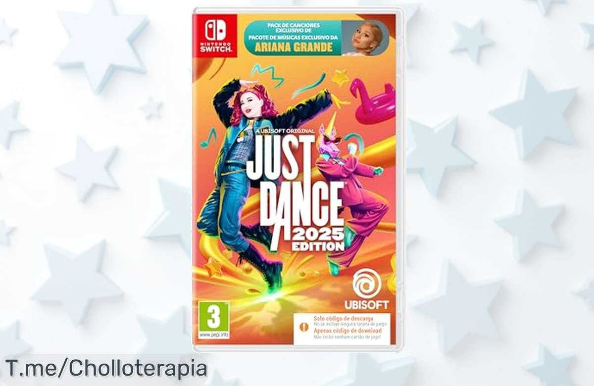Descubre el super chollo de Just Dance 2025 para Switch, disfruta bailando tus canciones favoritas y aprovecha este ofertón que no se repetirá ¡descarga tu código ya!