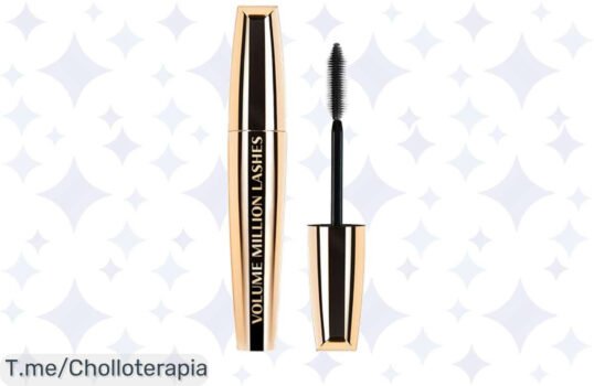 Descubre el super chollo de L'Oreal: Máscara Volume Million Lashes para una mirada cautivadora y un millón de pestañas ¡Solo por tiempo limitado, no te lo pierdas!