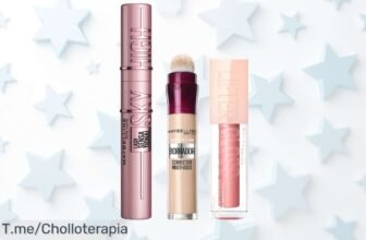 Descubre el super chollo de Maybelline: máscara Sky High, borrador multiusos y labial Lifter Gloss en una oferta nunca vista ¡Hazte con este ofertón antes de que se agote!