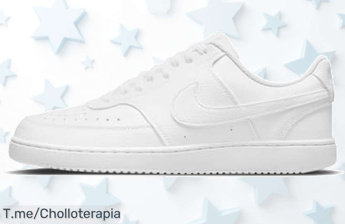 Descubre el super chollo de NIKE: Court Vision Low Next Nature, comodidad y estilo todo el día con este ofertón único que no puedes dejar pasar, ¡compra ya antes que se acaben!
